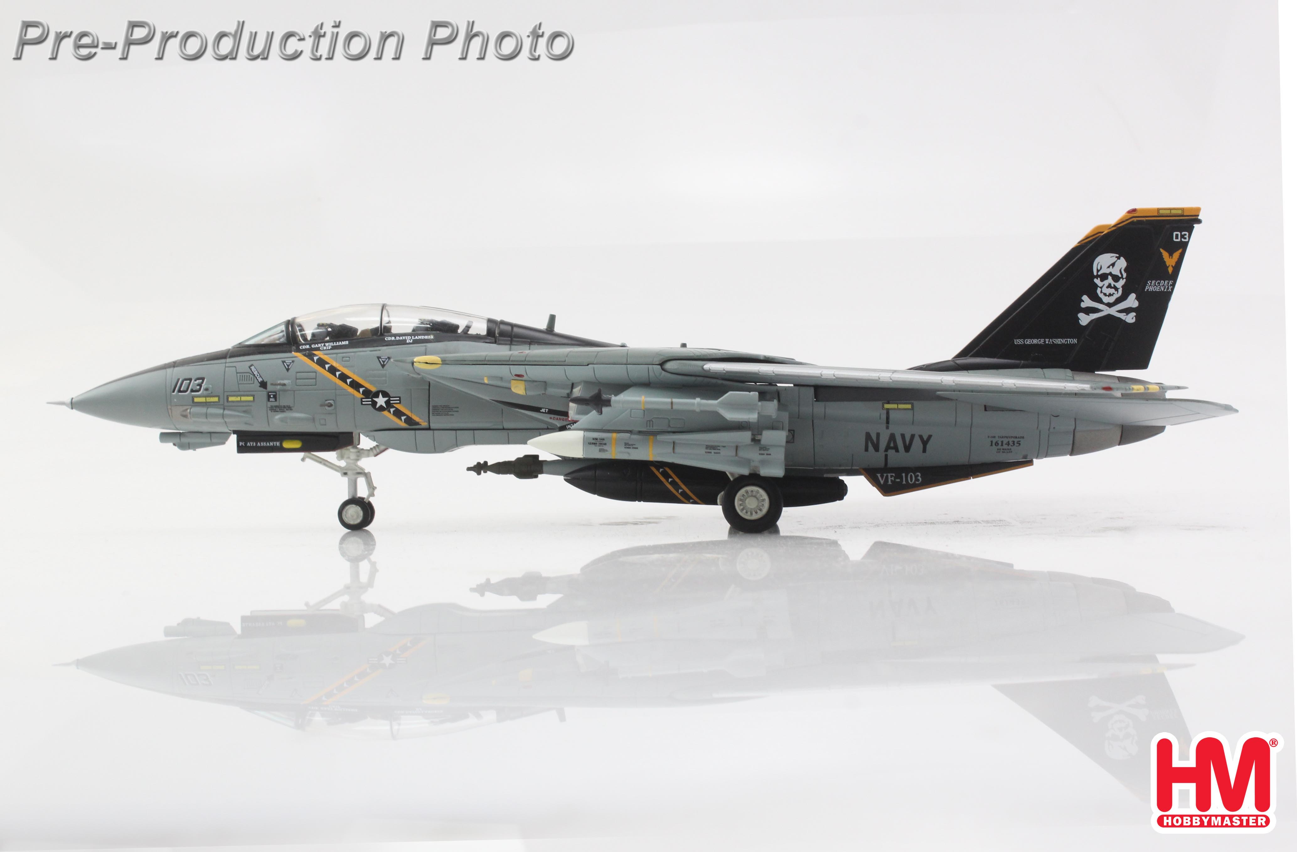 F-14B Jolly Rogers 161435, US Navy, 2002